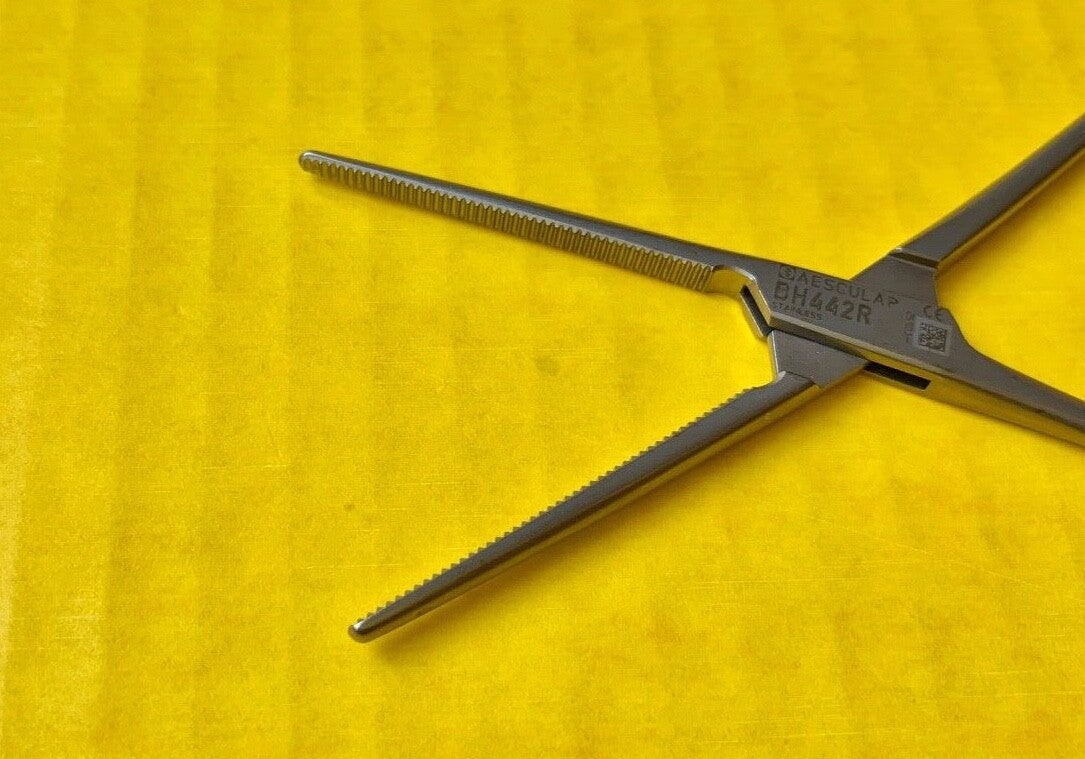 Aesculap Surgical Rochester Pean Artery Forceps, Straight, 160mm REF: BH442R