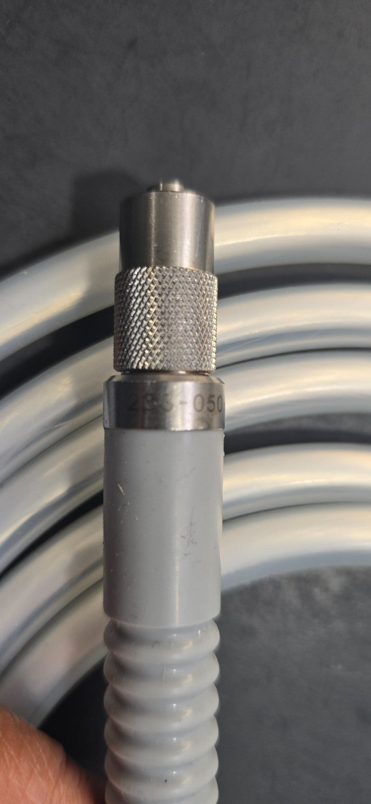 Stryker 2.7mm x 0° x 28cm Telescope with Fiber Optic Cable.