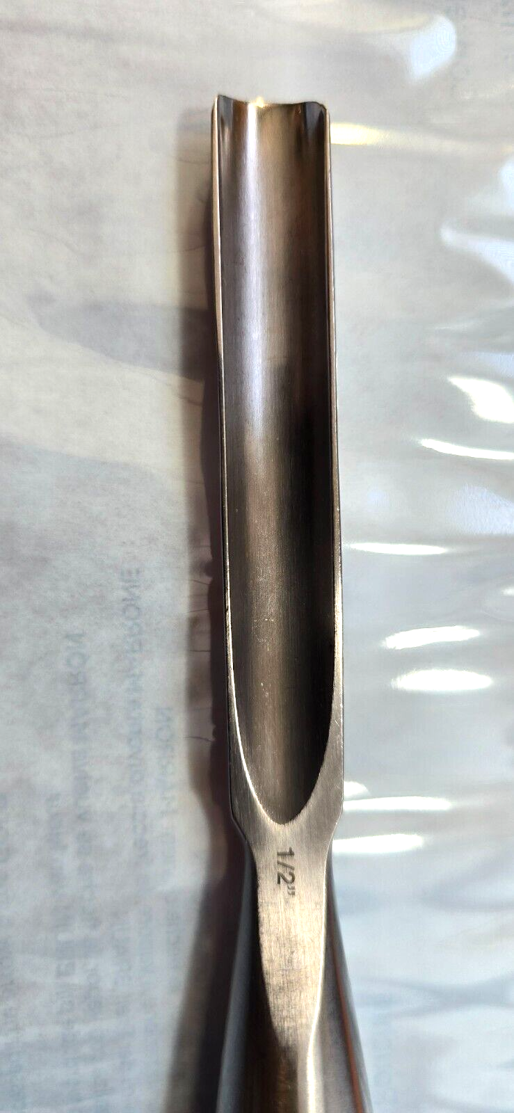 V.Mueller 0402 Surgical Orthopedic Smith-Peterson Gouges 8" Straight 12mm