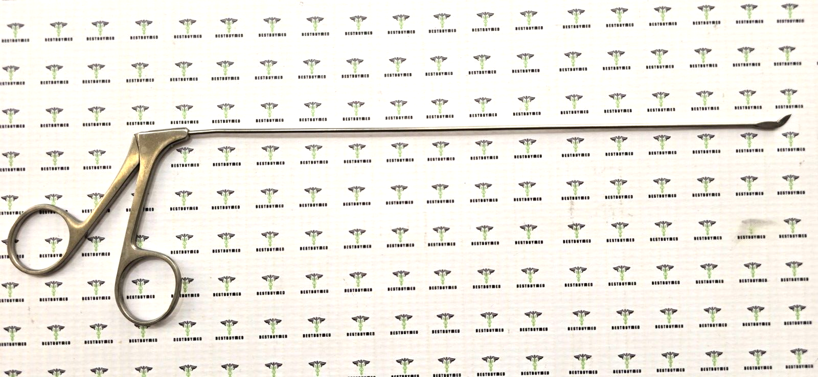 Jarit 460-246 Surgical Jako Micro scissors 9 3/4" Angled Up 4.5mm Blade