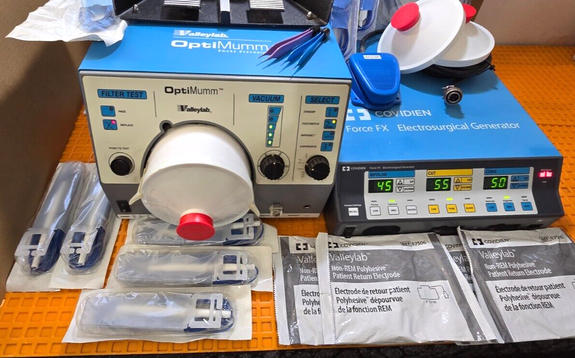 Valleylab Force FX System with Bipolar & Monopolar Foot Switch (Tested)