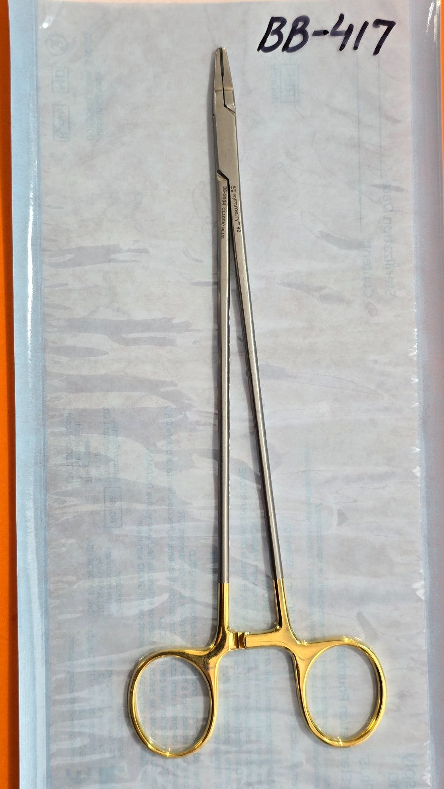 Symmetry Surgical TC Ryder Needle Holder, 9" REF: 36-3004