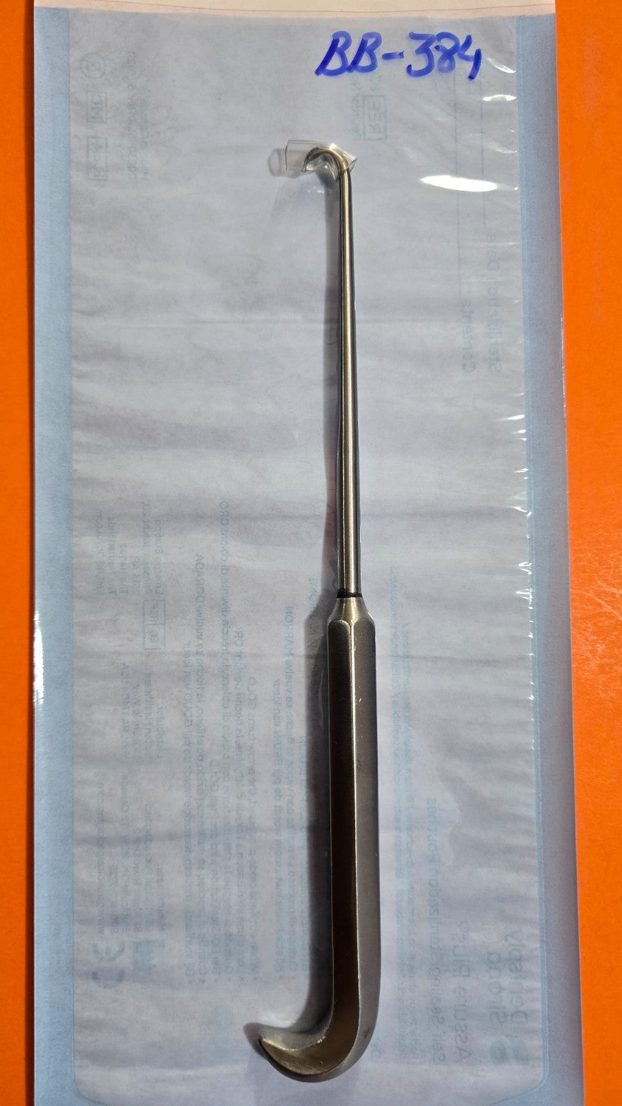 Richards 11-0474 Surgical Orthopedic Hook Single Prong Curved 9.5"