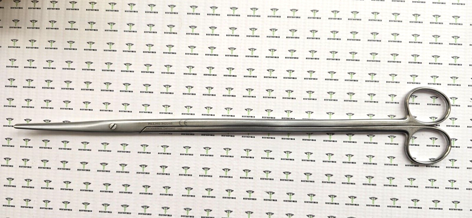 Pilling 342245 Surgical Metzenbaum Scissors 14" Curved
