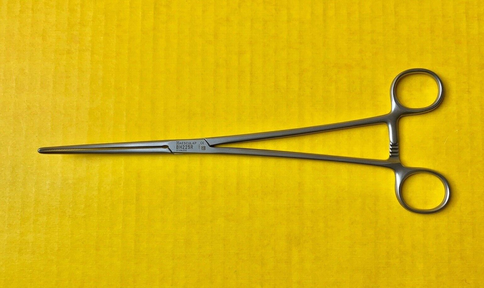 B-Braun Aesculap Crafoord Delicate Forceps, Curved, 9.5" REF: BH225R