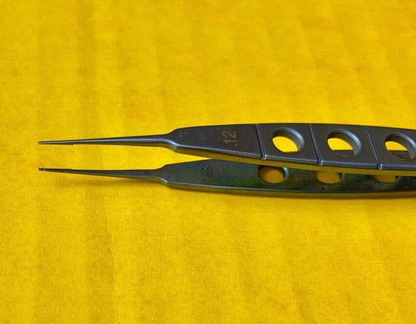 Katalyst Surgical Straight Castroviejo Suturing Forceps REF: 3601S-12-108