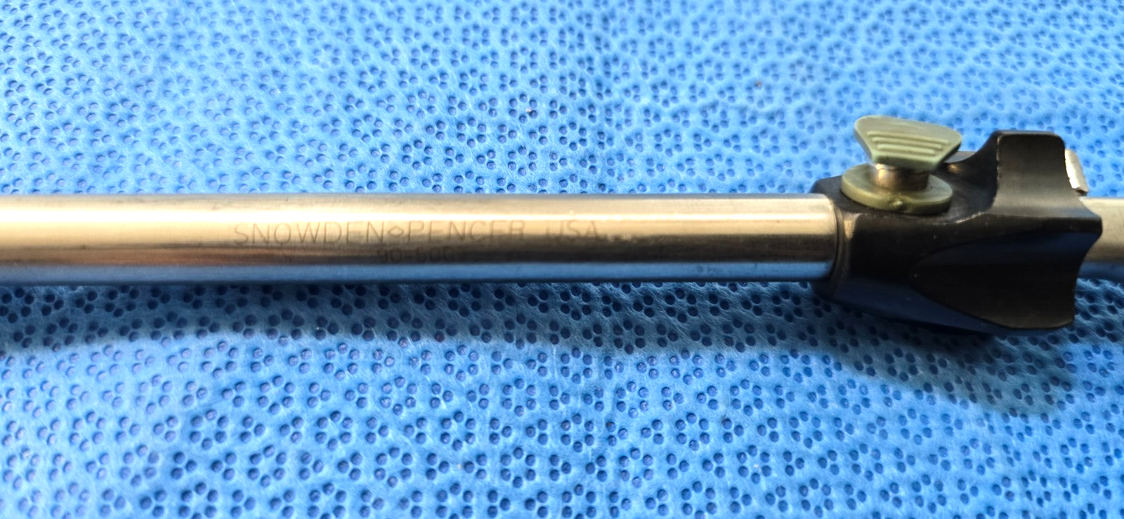 Snowden-Pencer Debakey Clamp Forceps Straight 10mm x 38cm Ratchet Handle
