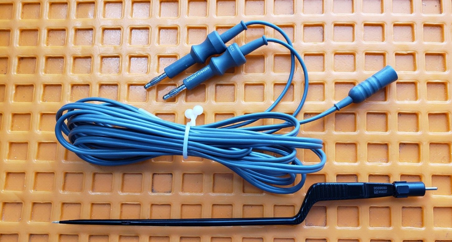 Medtronic 9569690 Surgical Bissinger Bipolar Forceps 9" Straight &Cable Reusable