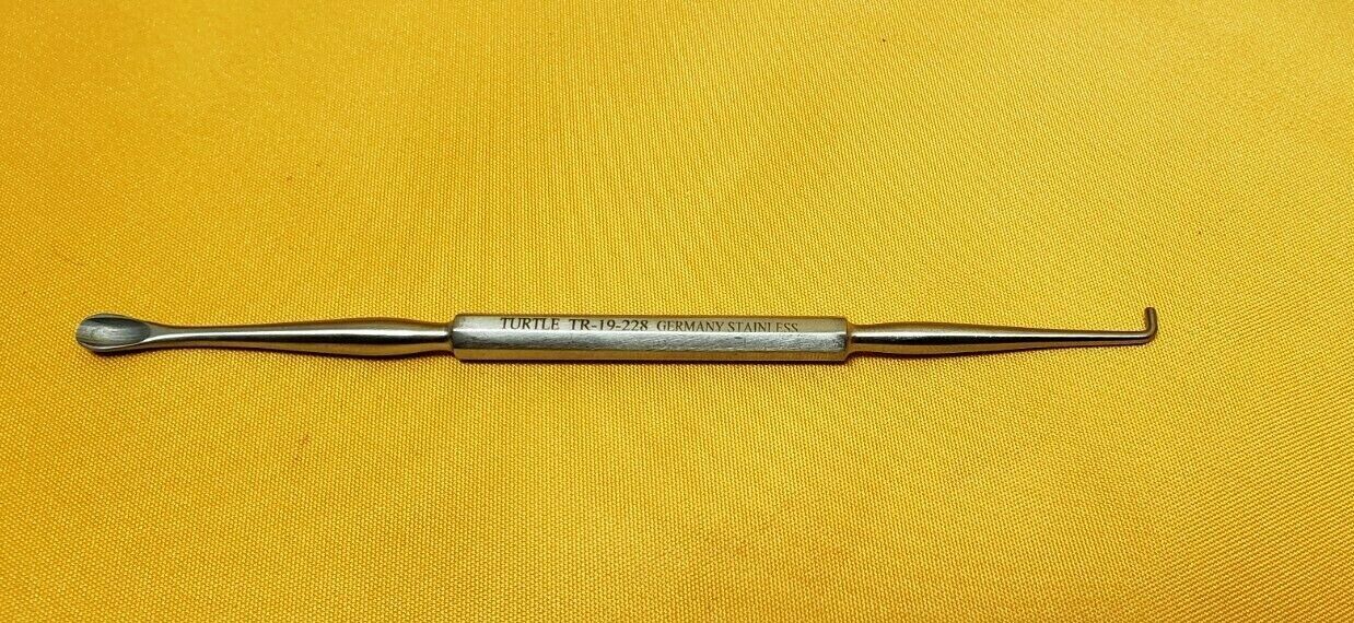 19-228 GROSS Ear Hook with Spoon 5" Ent Surgical Instruments