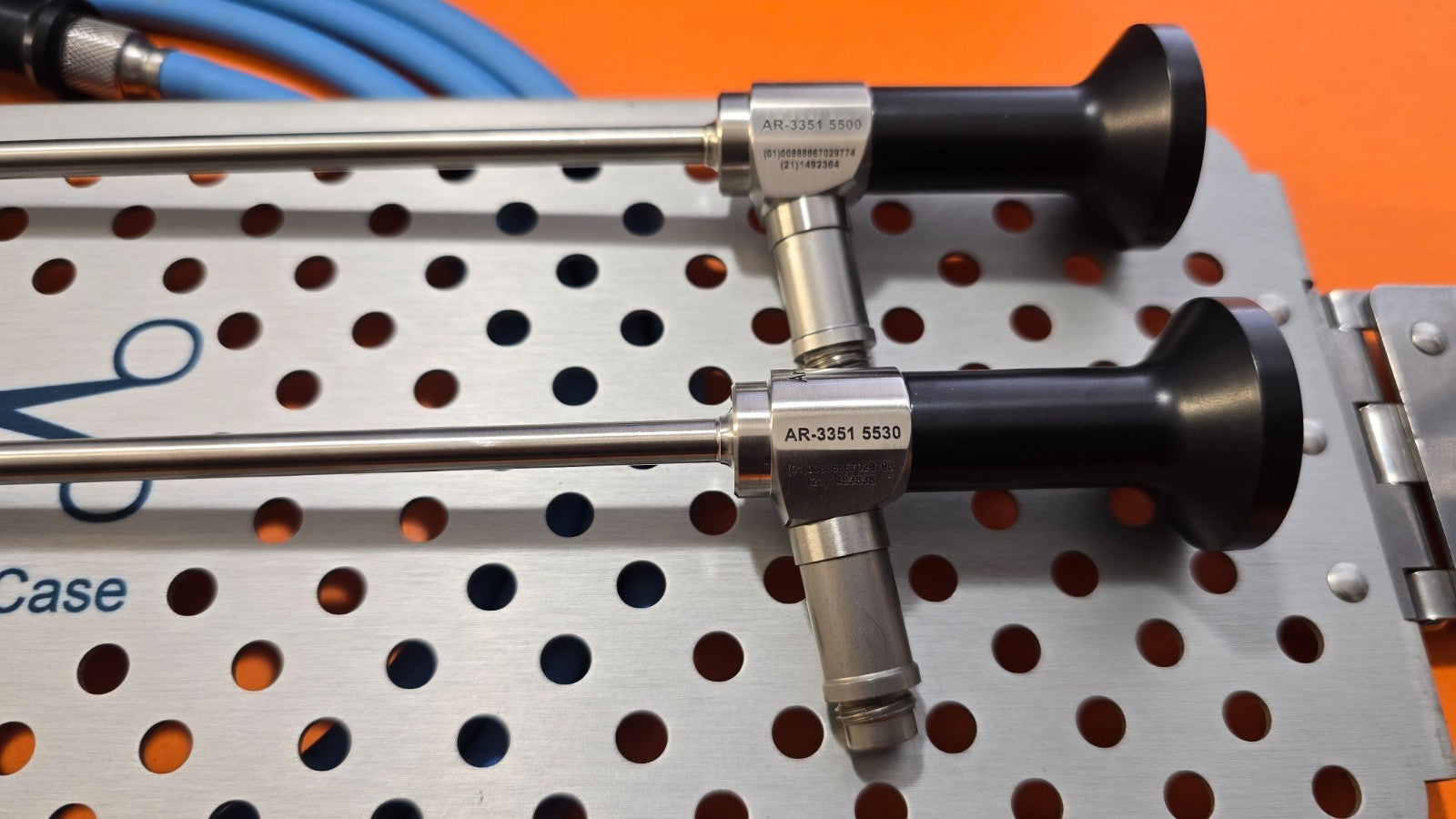 Arthrex 4K 3351-5530 Laparoscope 5.5mm x 30* x 30cm Set & Dyonics Fiber Cable
