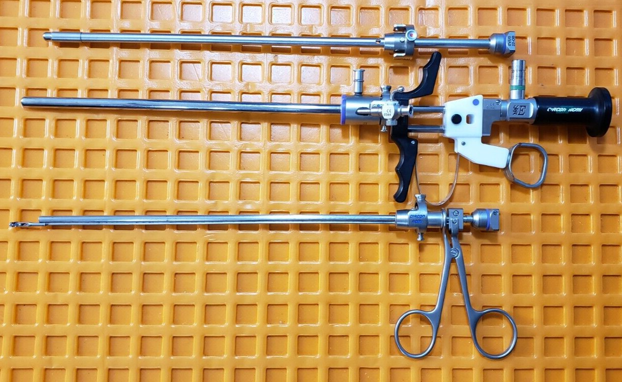 Circon Acmi Resectoscope Set,4mm x 12* degree,EVUS-22,GEIWE,E8216 Biopsy Forceps