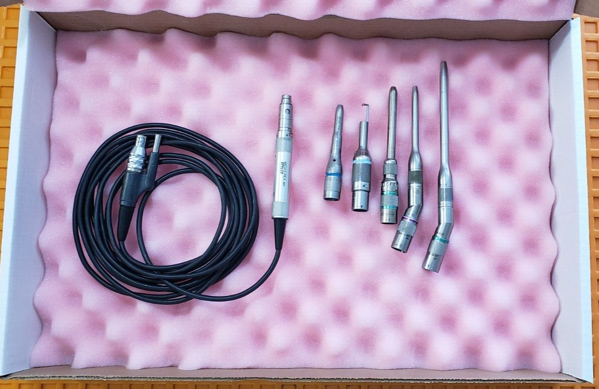 Medtronic Midas Rex EM200 STYLUS Drill Set with 6 Attachments