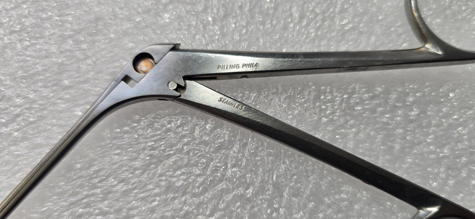 Pilling Surgical Jackson Micro Cup Forceps Straight 2mm x 28cm Length