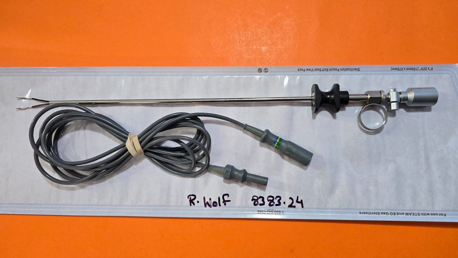R.Wolf 8383.24 Kleppinger Bipolar Forceps 5mm x 30cm with Cable Autoclave