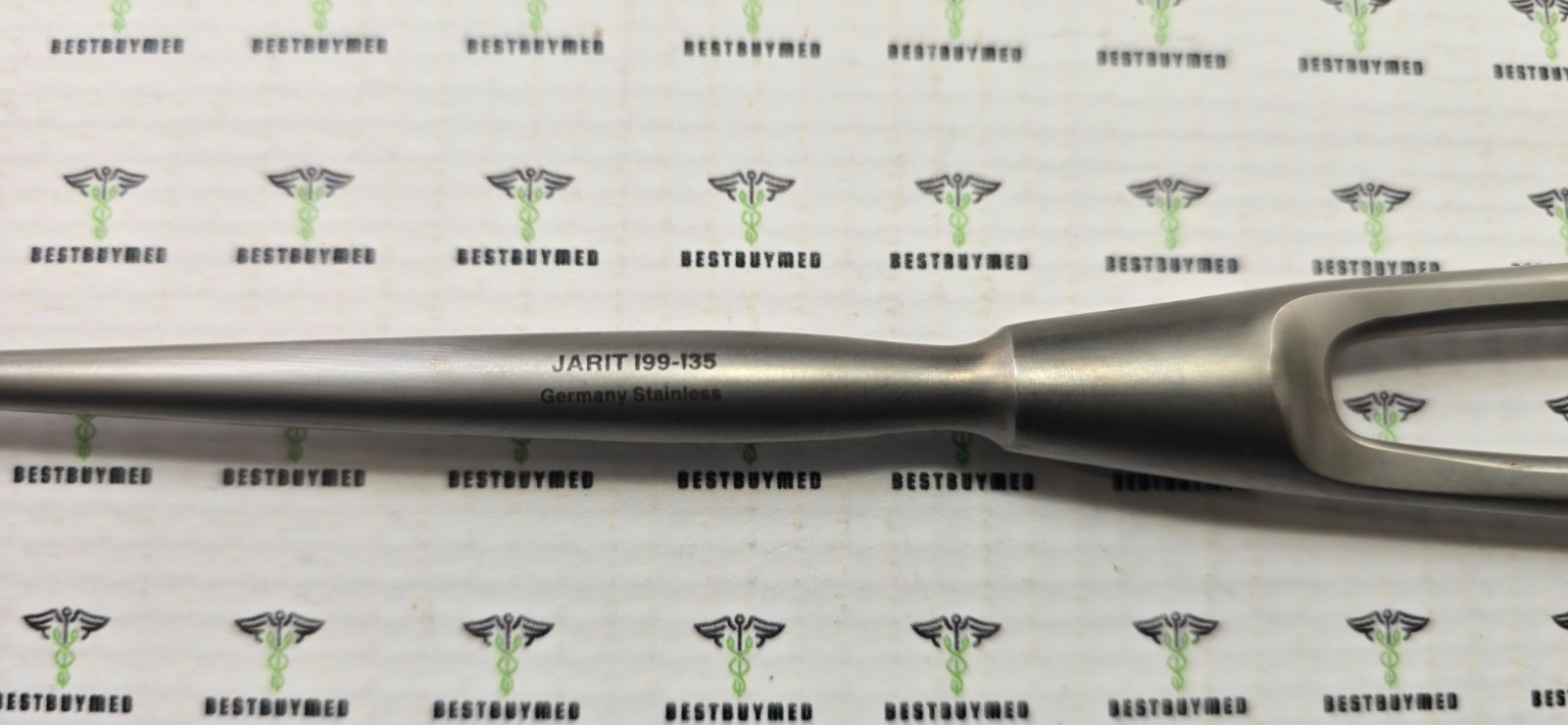 Jarit 199-135 Surgical Cushing Vein Retractor 9" x 3/8" Blade