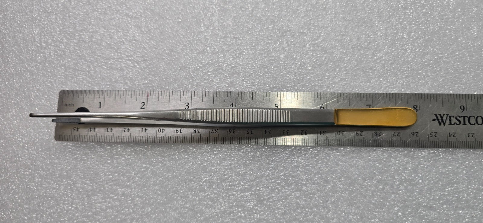 Jarit 130-358 Surgical Potts-Smith Tissue Forceps 8" Carb Bite Tip