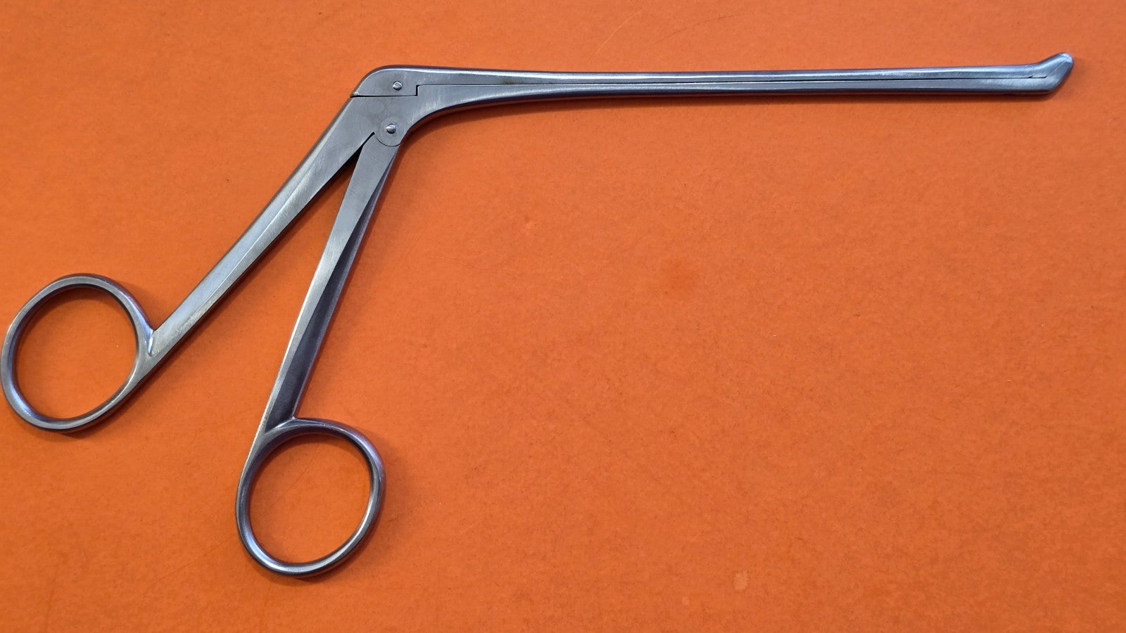 Turtle Surgical Peapod Forceps 5.5" shaft up Angled 45* Bite 3x7mm