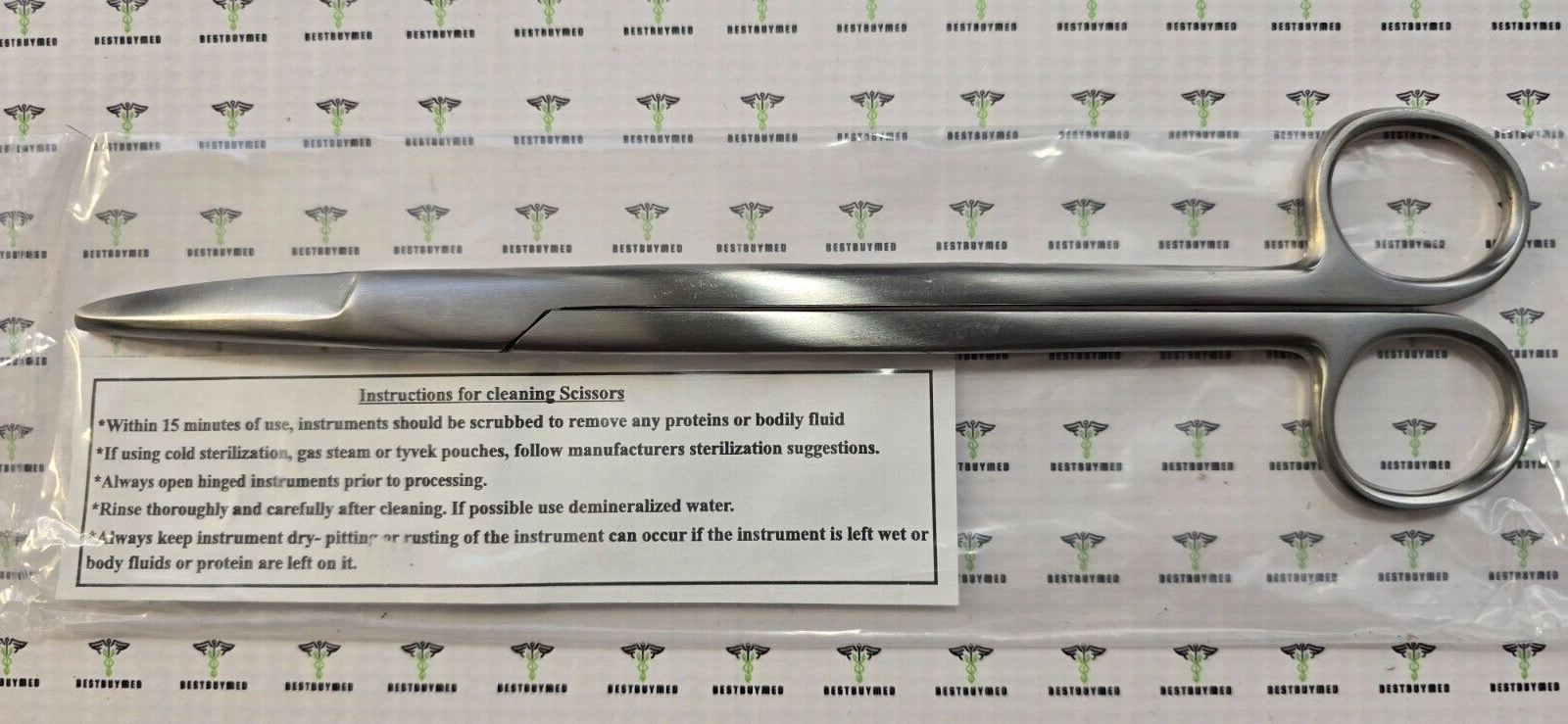 Turtle Surgical Mayo Dissecting Scissors 9" Curved Veterinary Instruments