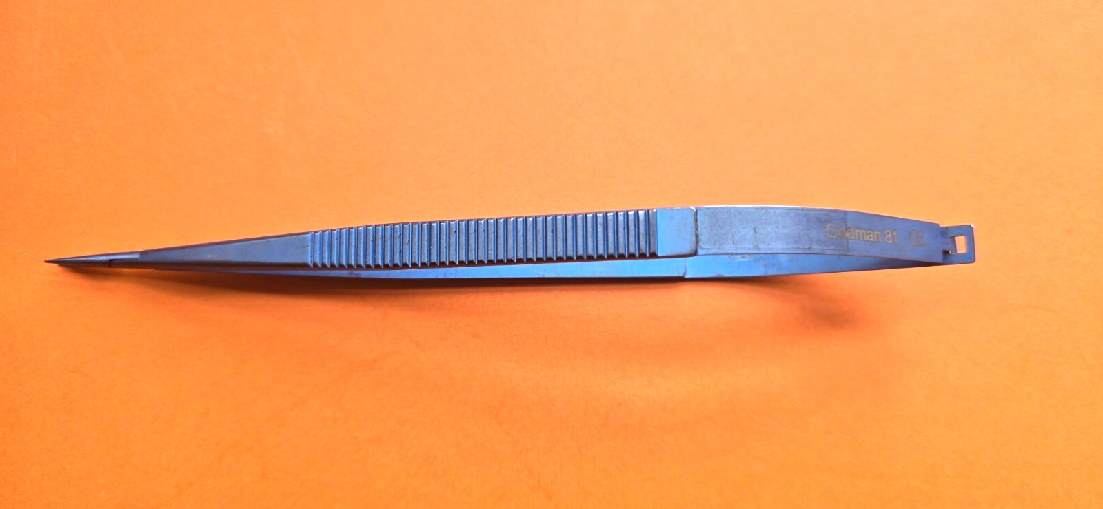 Codman 80-1867 Surgical Titanium Jacobson Needle Holder 7" Straight No Lock.