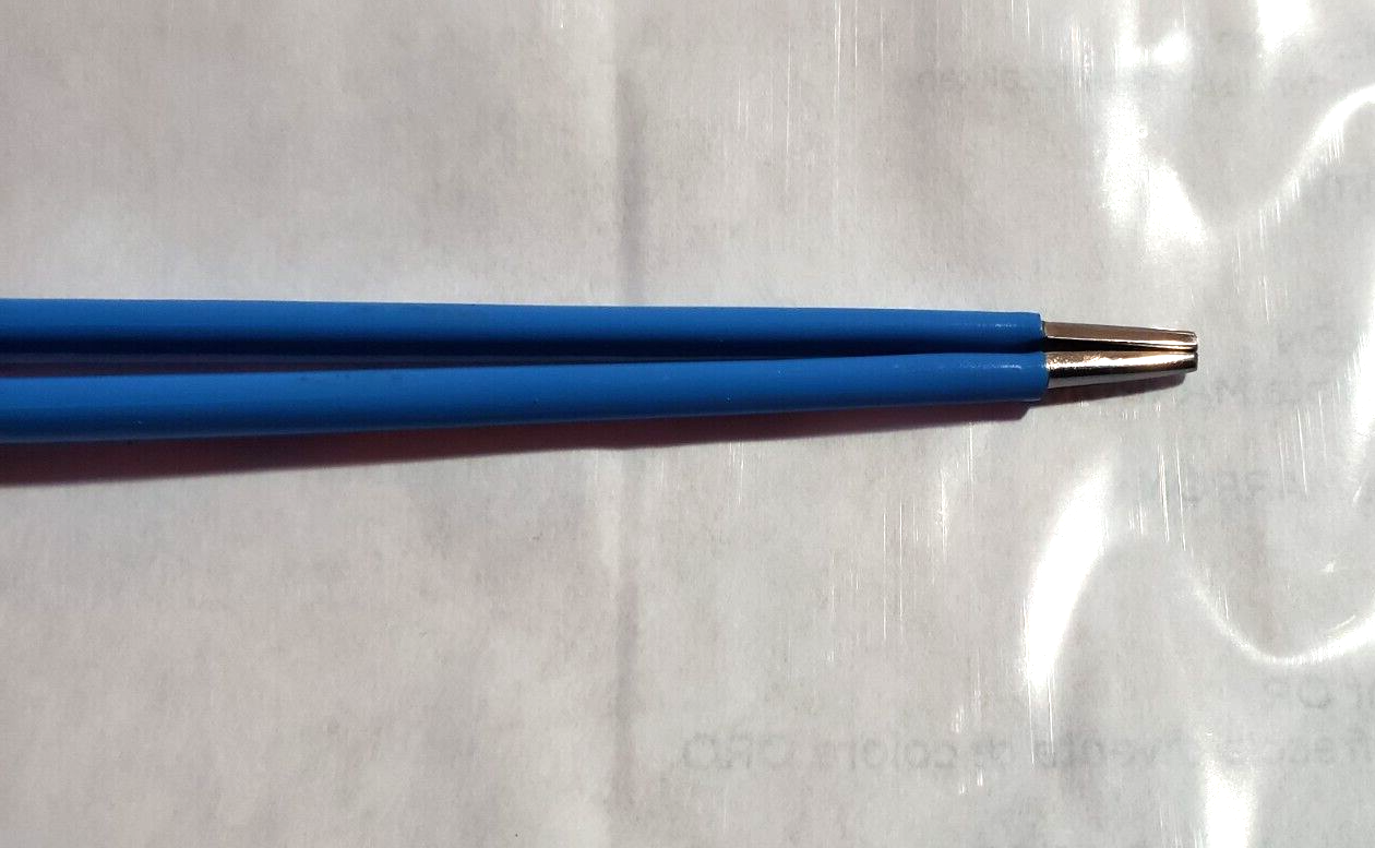 Turtle Surgical Bayonet Bipolar Forceps 9.5" Non Stick with Bipolar Cord