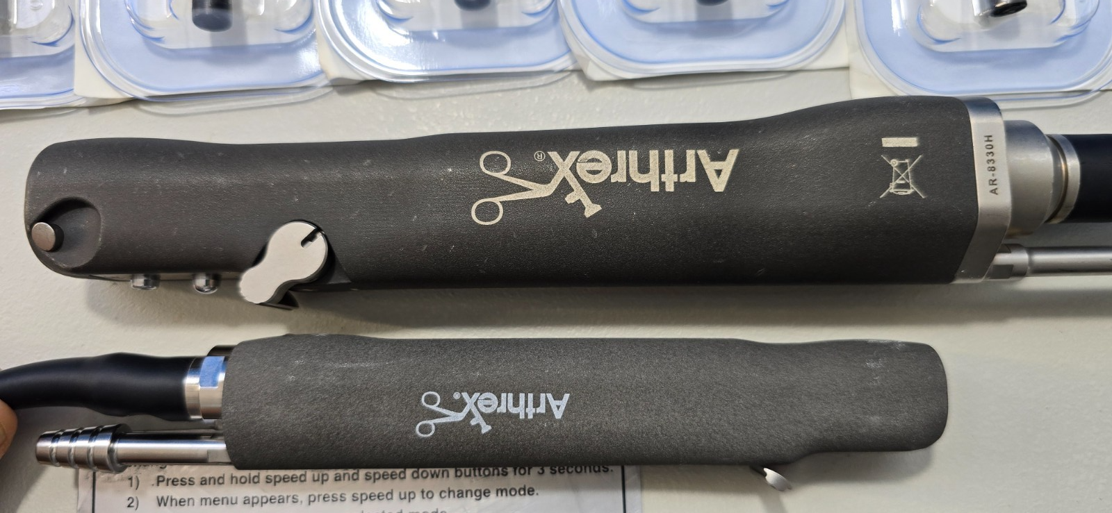 Arthrex APS II with AR-8330H Shaver Handpiece & 8330SJ Small Joint Hand Piece