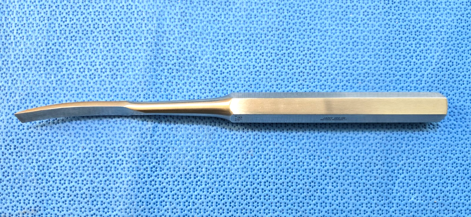 Jarit 250-161 Orthopedic Hibbs Osteotome 9.5" Curved Size 3/8"