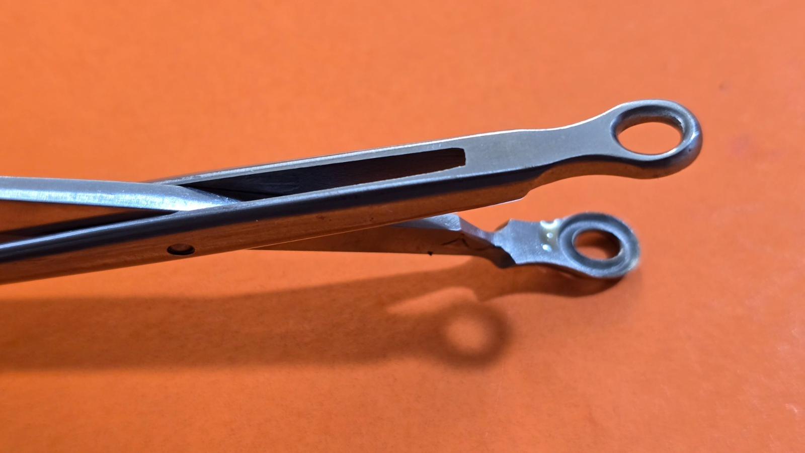 PILLING Weck 031401 Surgical Knight Nasal Forceps 7.25" Round Jaws.