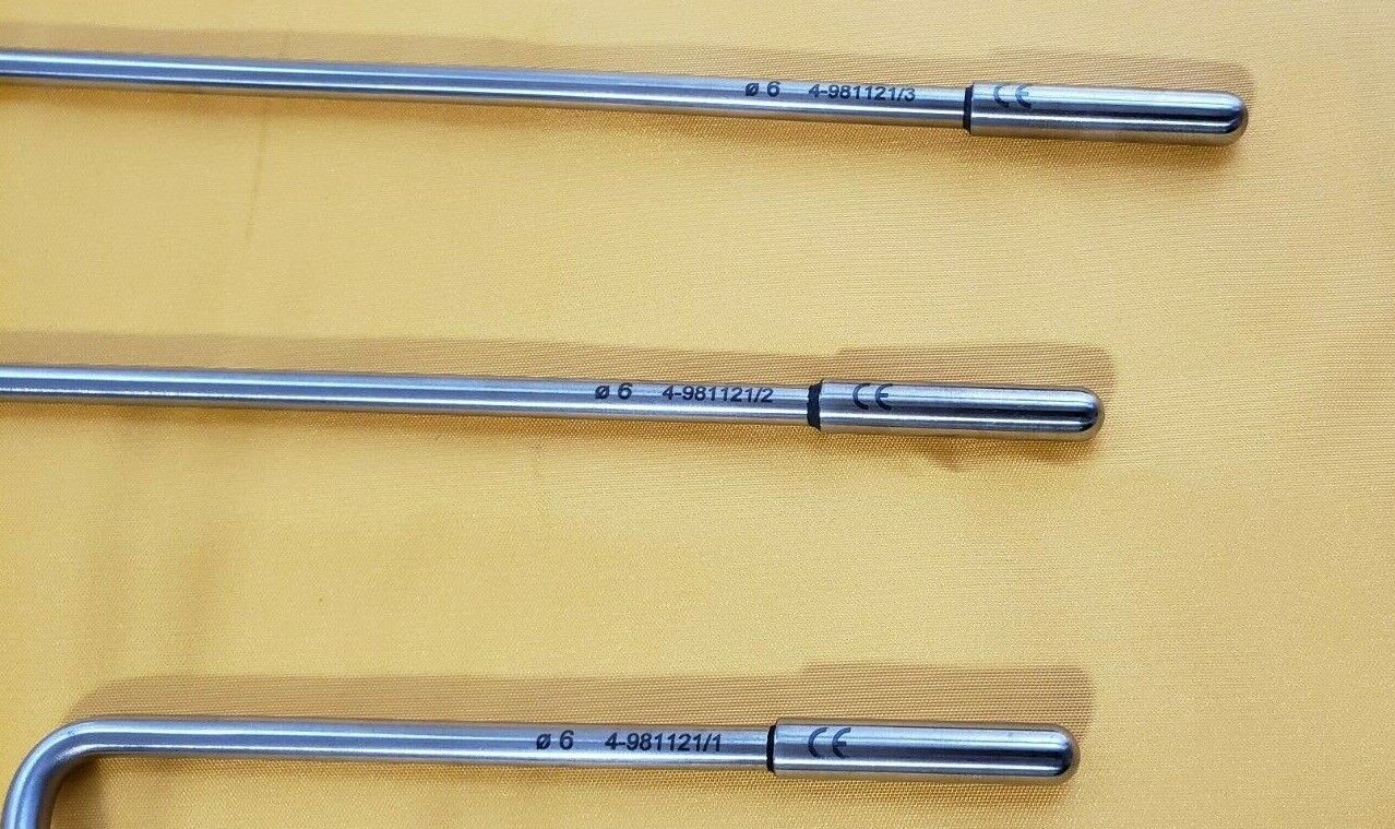 Mediflex Surgical Nathen Liver Retractor Set of 3 Small, Medium & Large