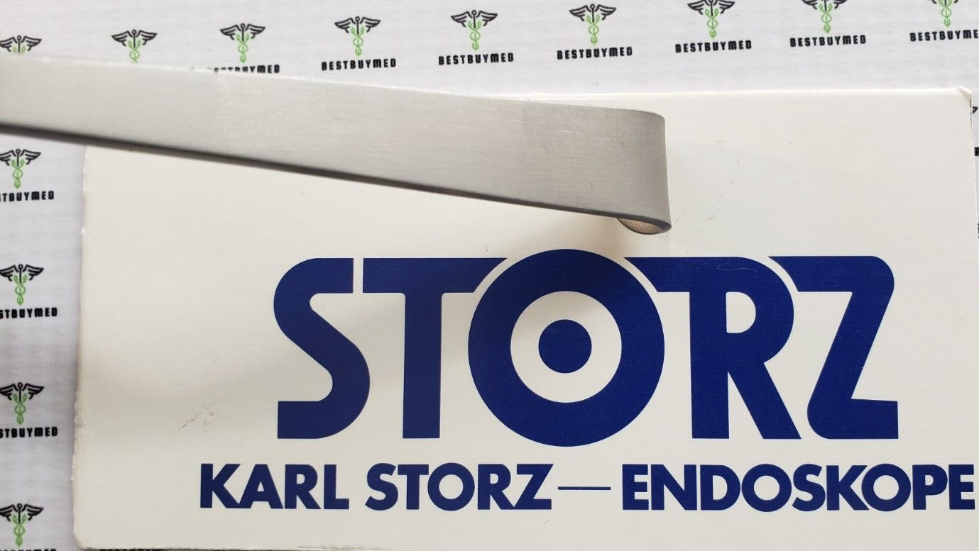 Storz N-6220 Surgical Ent Goodyear Uvula Retractor Angled Blade 6.5"