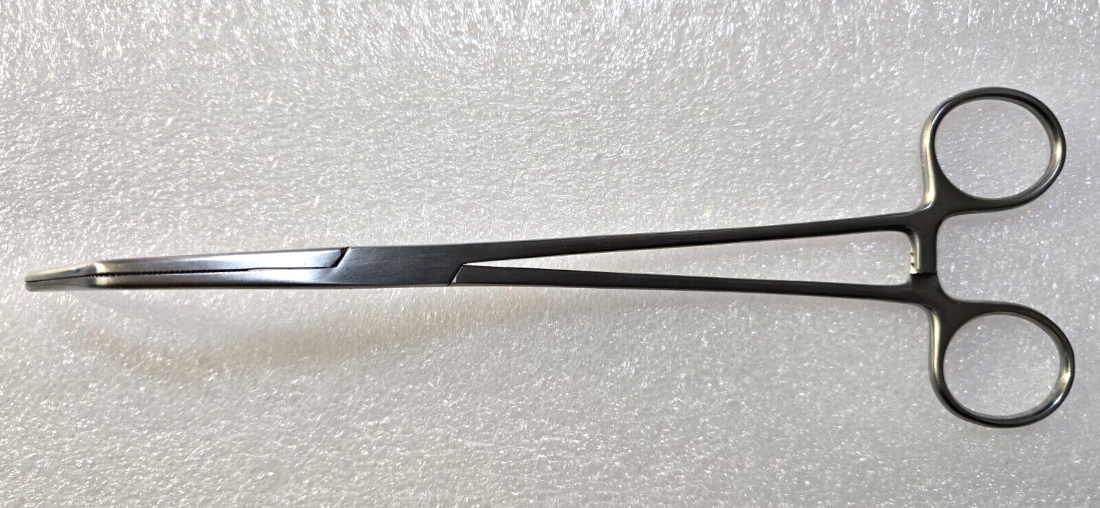Jarit 310-200 Surgical Satinsky Forceps 9.5" Cross Serrated jaws
