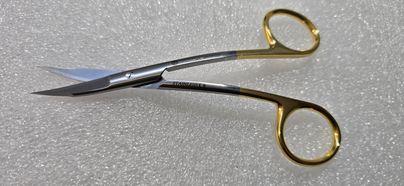 Turtle 5D-322-TC Dental TC LaGrange Supercut Scissors Curved Carbide Blades