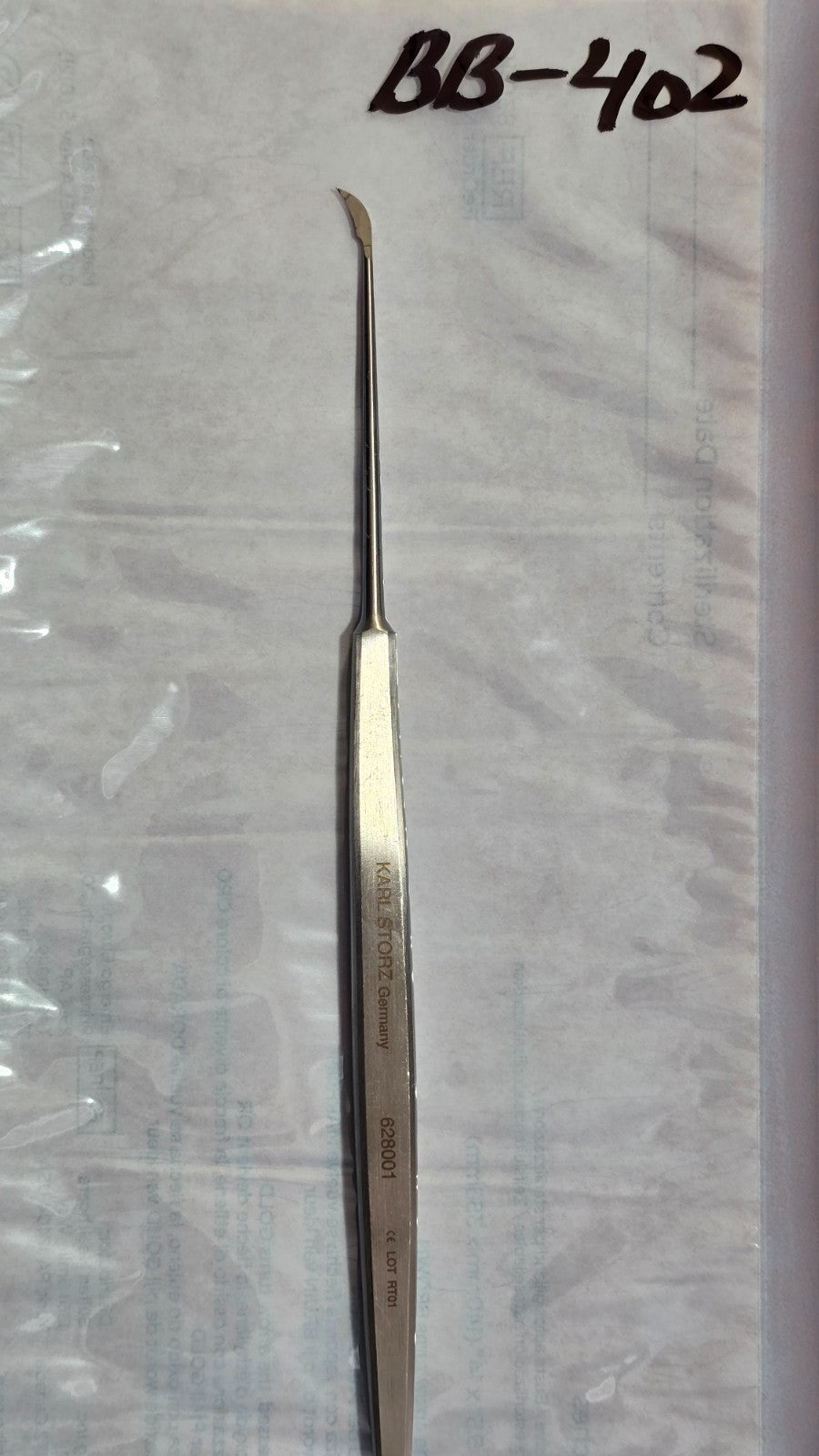 Karl Storz 628001 Surgical Sickle Knife Pointed Cutting 9mm Germany