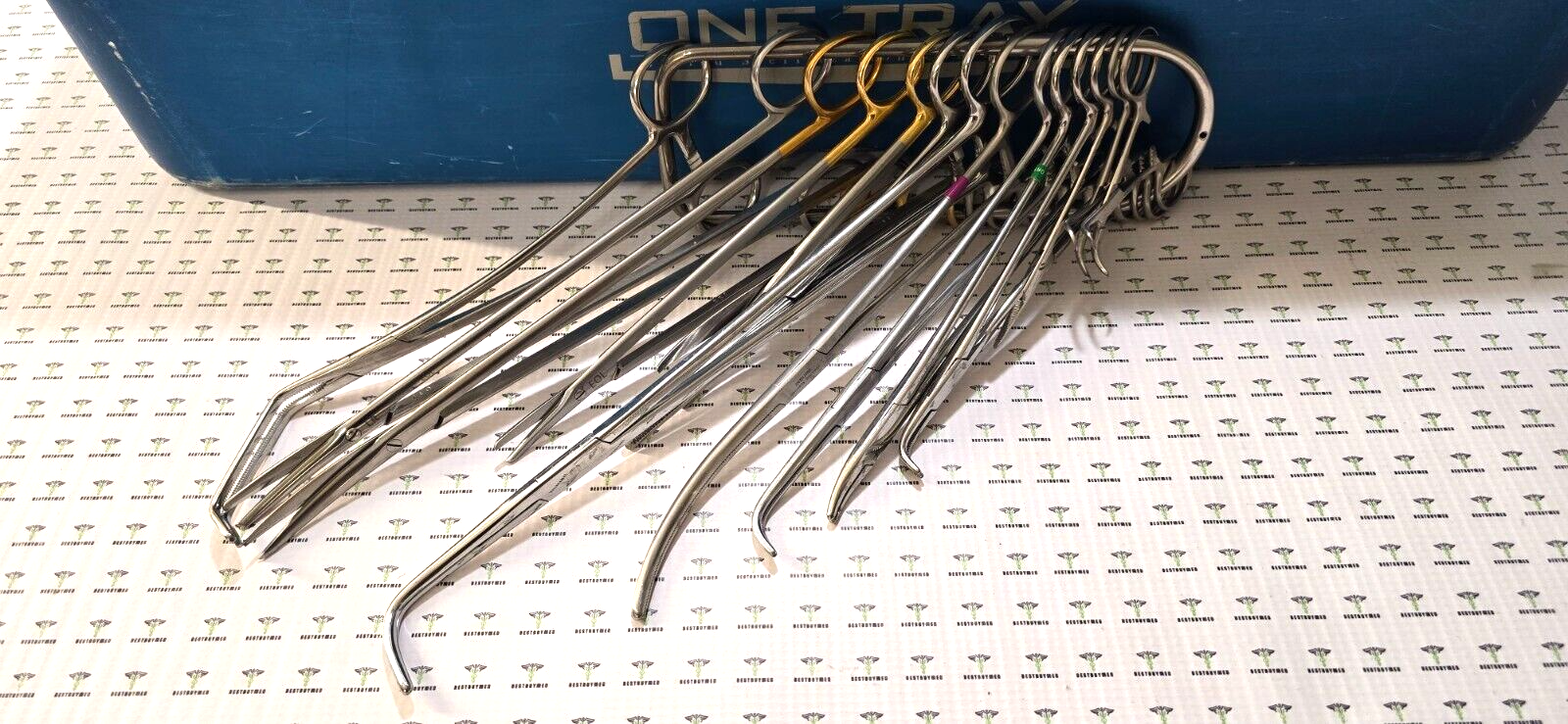 Jarit / Stryker Laparoscopic Instrument 5mmx35cm Set of 20 with Tray