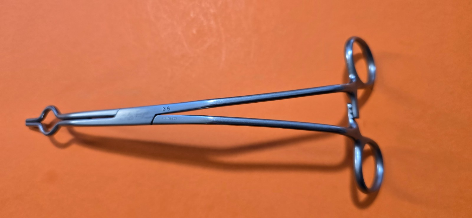 Pilling Surgical Cooley Vena Clamp 7.5" Jaws Length 45mm