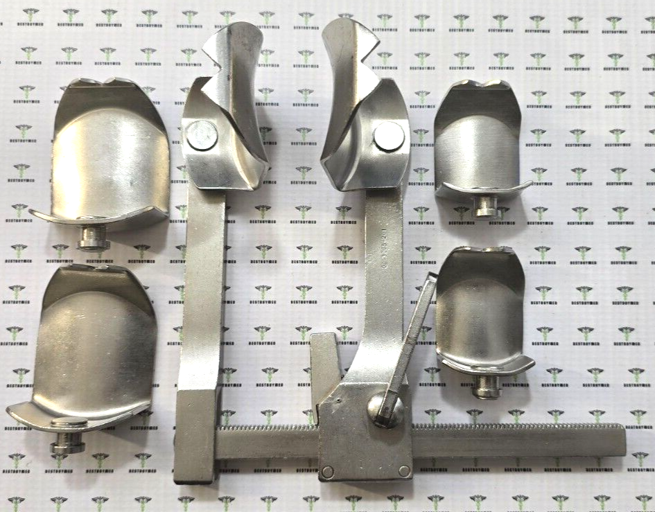 Zimmer Surgical Orthopedic Downing Retractor with 6 Blades