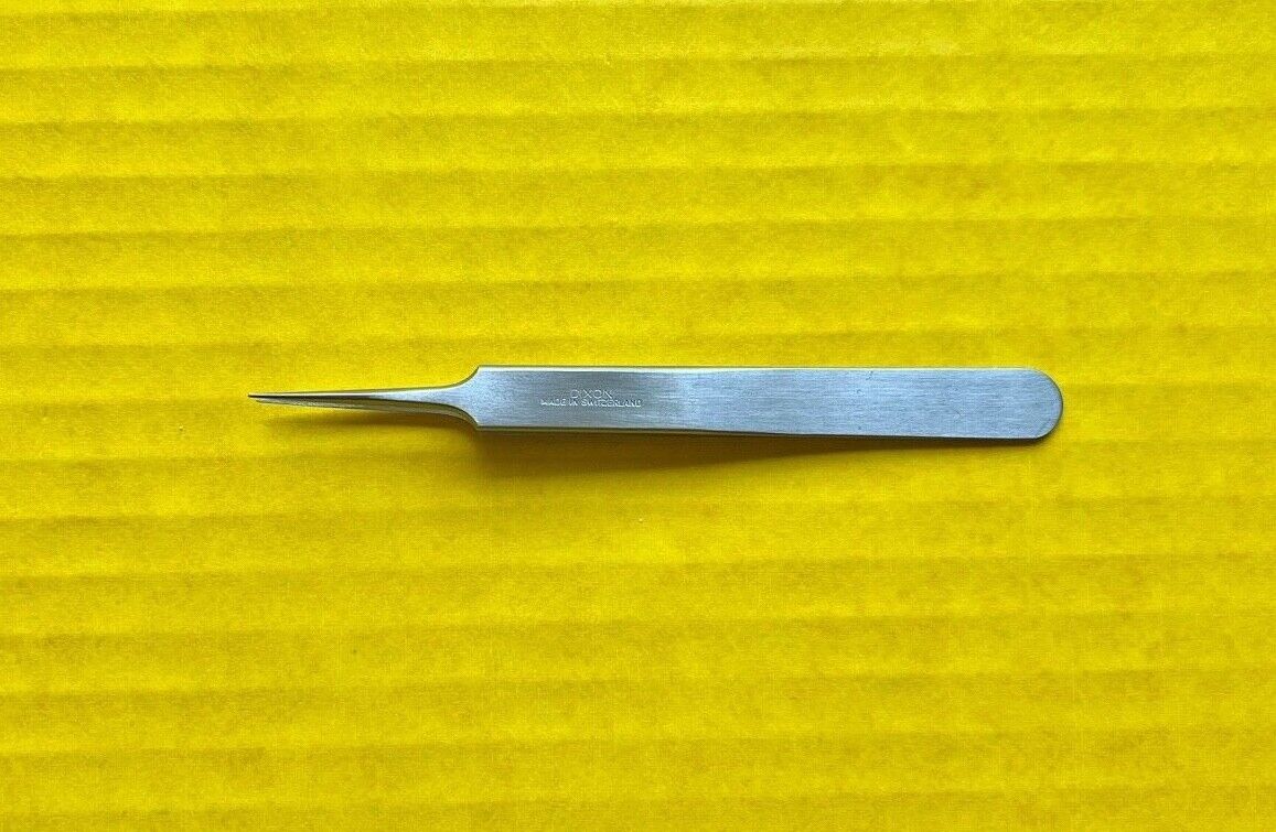 Dixon Swiss Tweezer Fine Tips, #5, 4.25"