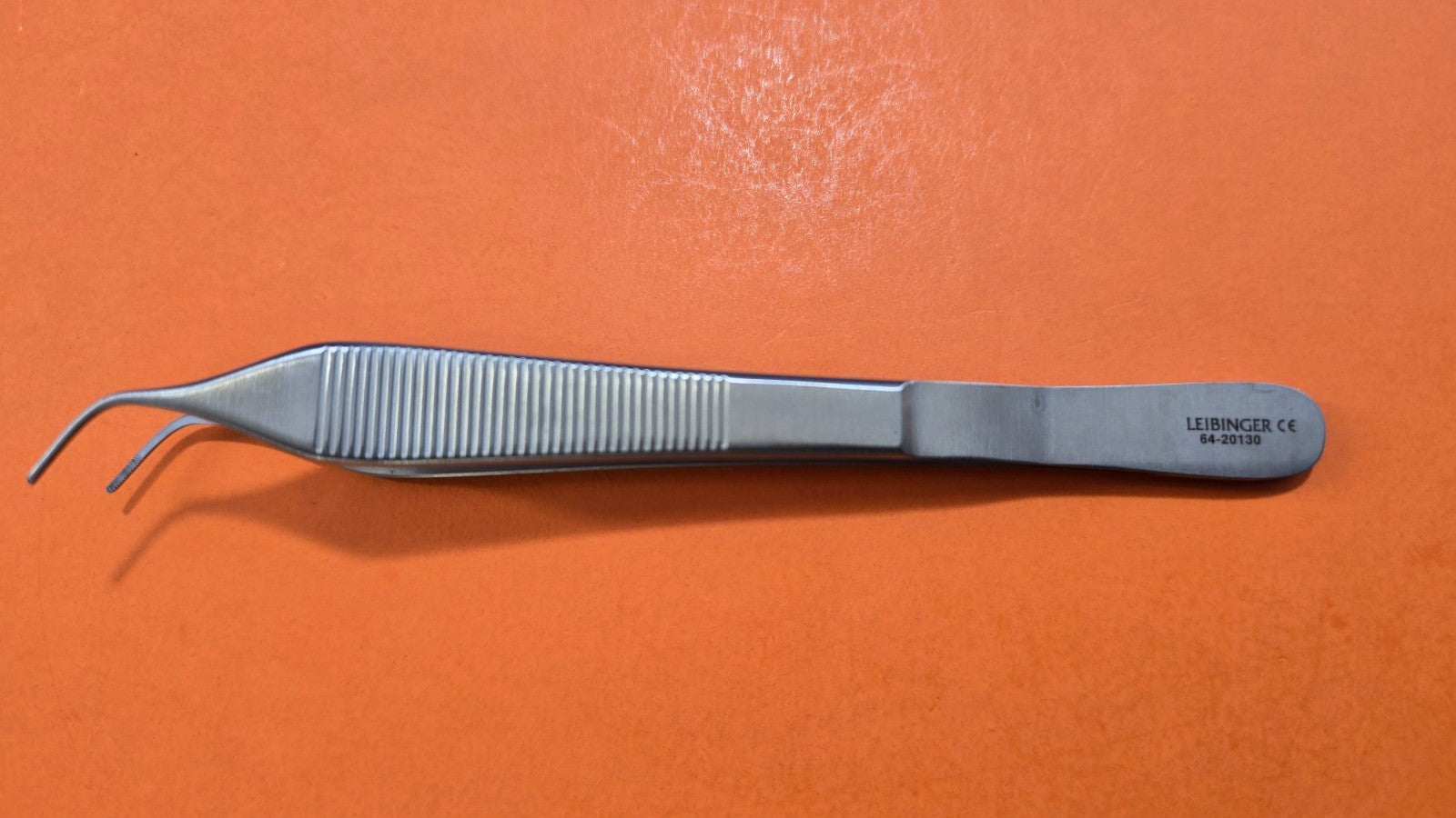 Leibinger Surgical Plate & Screw Holding Forceps 6" Curved