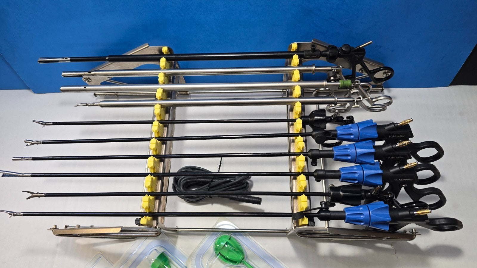 Karl Storz /Jarit / V.Mueller Laparoscopic Instrument 5mmx35cm Set of 11
