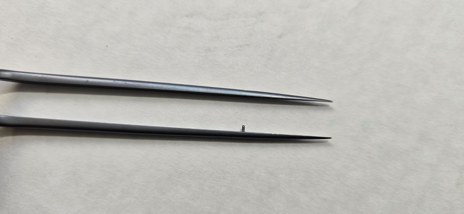 Codman 80-1503 Surgical Neuro Titanium Malis Bayonet Forceps 8 3/4" Fine Tip