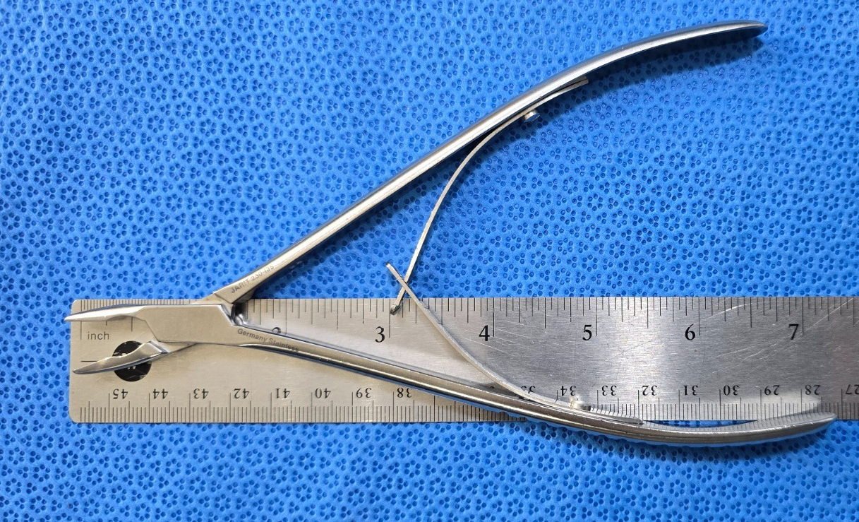 JARIT Surgical Lempert Rongeurs 7.5" x 2.5mm Bite Straight Ref:230-135