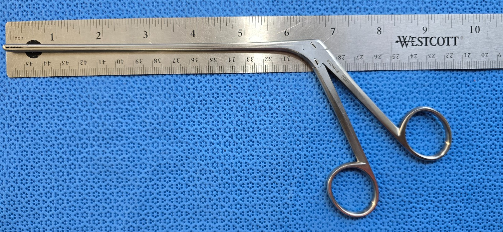 DYONICS Surgical Arthroscopy IVD Rongeur 6.5" Straight REF: 2028