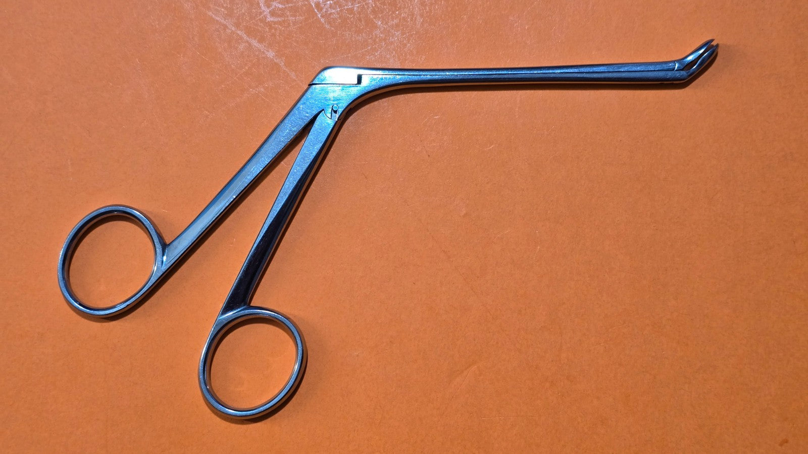 Karl Storz Surgical Peapod Forceps 5.5" shaft up Angled 45*