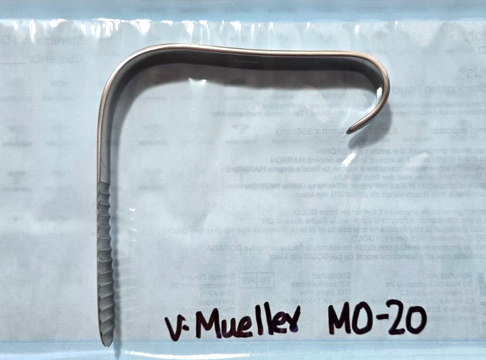 V. Mueller MO-20 Tongue Depressor Surgical Dental Instruments