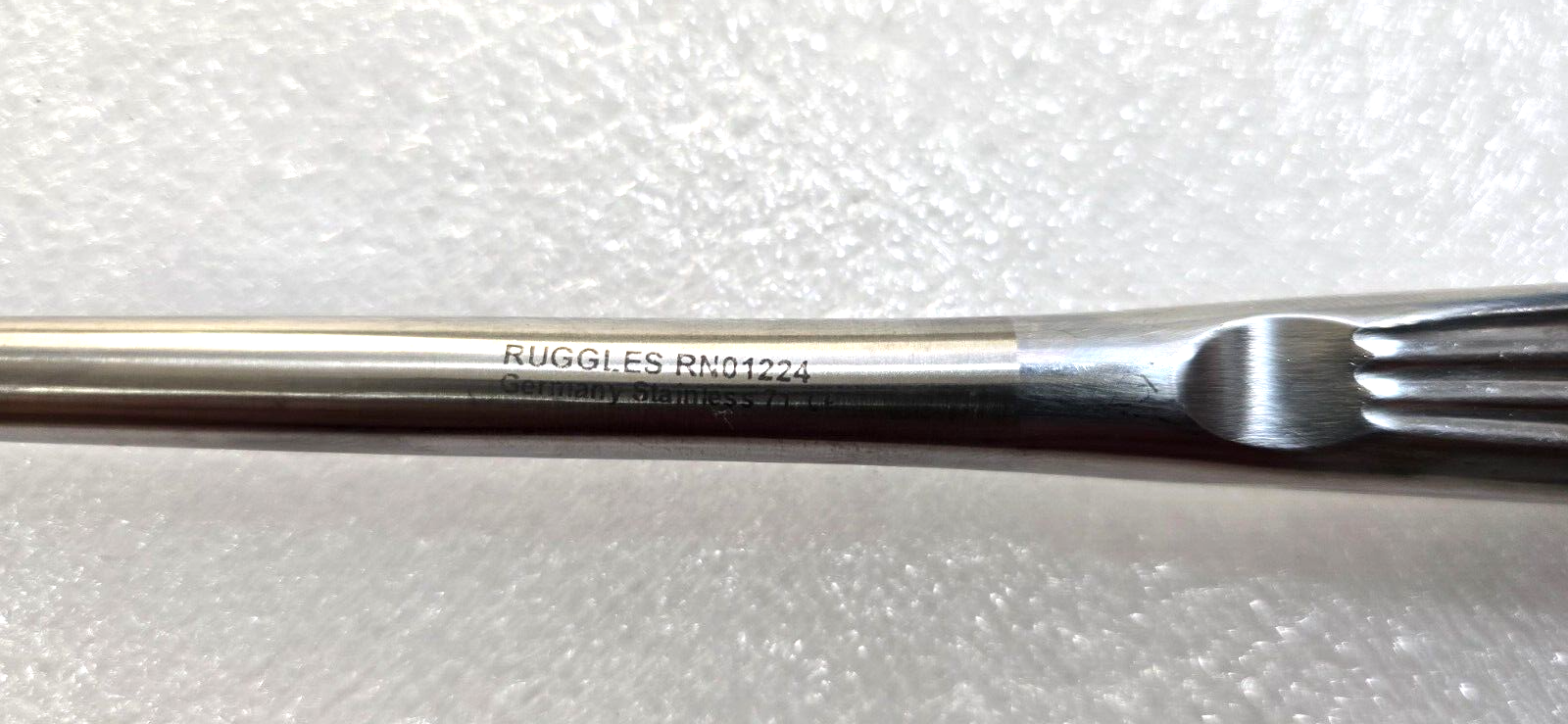 Ruggles RN1224 Surgical Neuro Spine Curette Size 0 Angle Up 12"