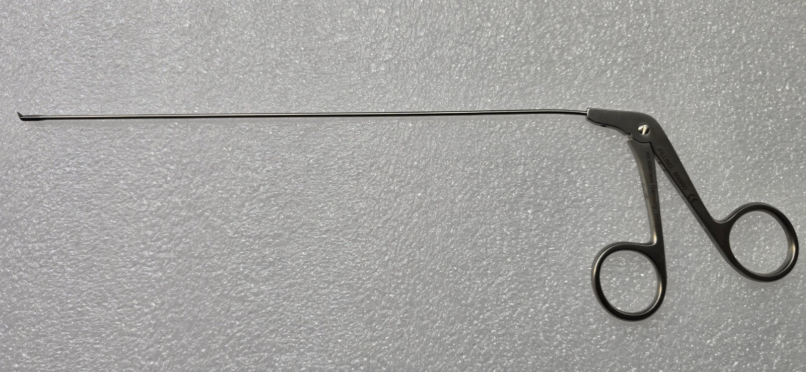 Pilling Surgical Micro Laryngeal Forceps Straight 23.5cm