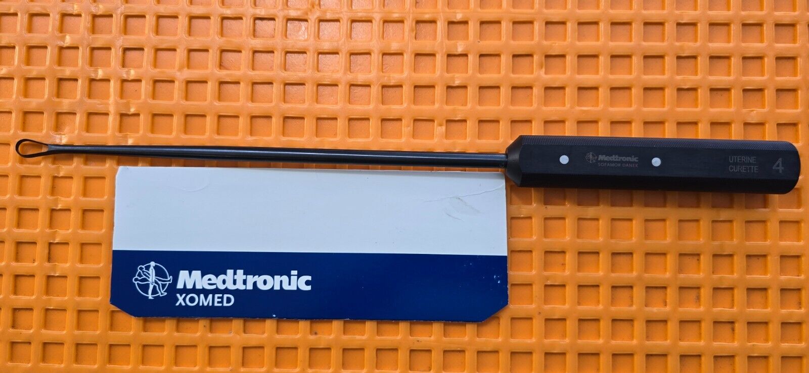 Medtronic 9181904 Sofamor Danek Sims Uterine Curette Sharp Size #4