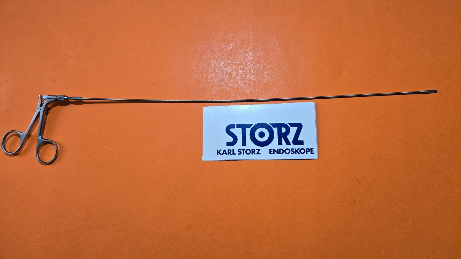 Karl Storz Laparoscopic Scissors 9Fr x 40cm Straight Jaws Single Action.