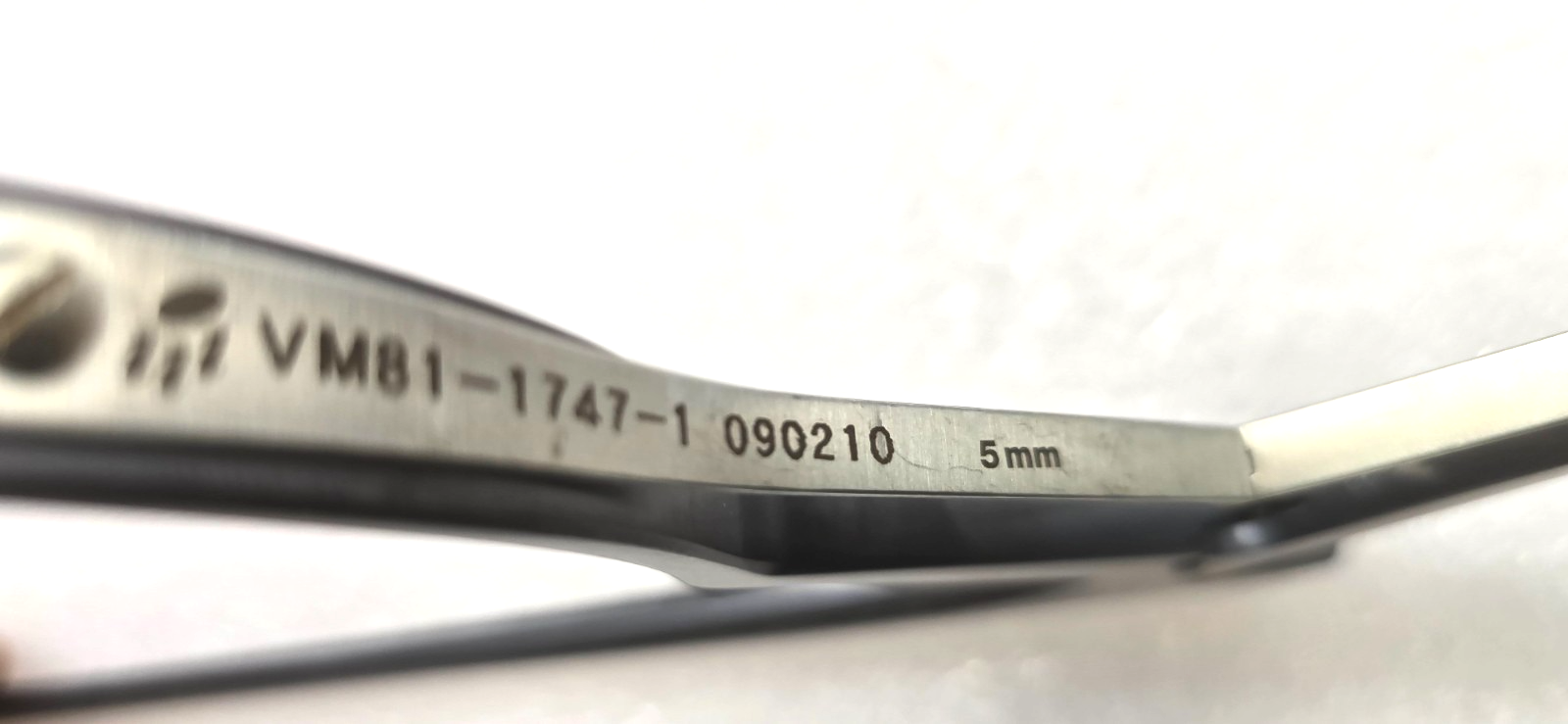 V.Mueller Orthopedic Spurling Kerrison Rongeurs 8" shaft 5mm 40* up Black