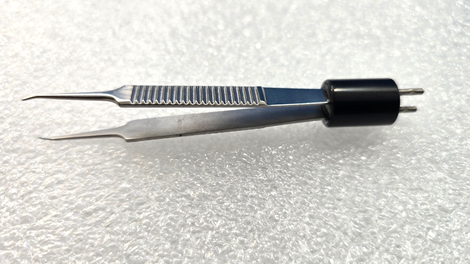 Turtle Surgical McPherson Bipolar Forceps 3" Angle Tip with Bipolar Cord