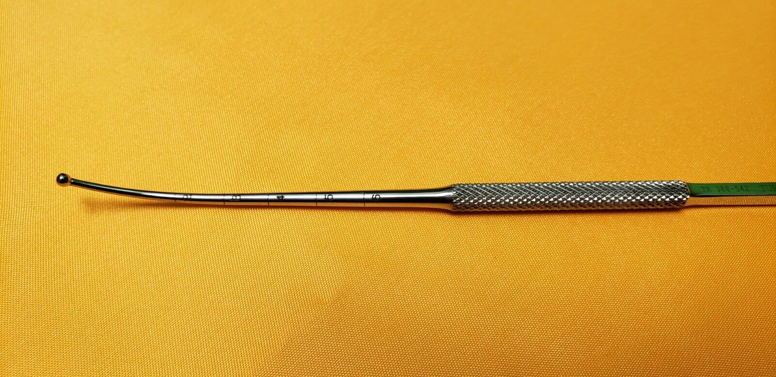 Turtle 388.542 Neuro & Spine Feeler for screw channel Curved 2.3mm tip x 230mm